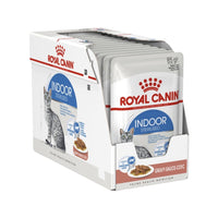 Royal Canin Feline Health Nutrition Indoor Gravy Pouch Cat Food