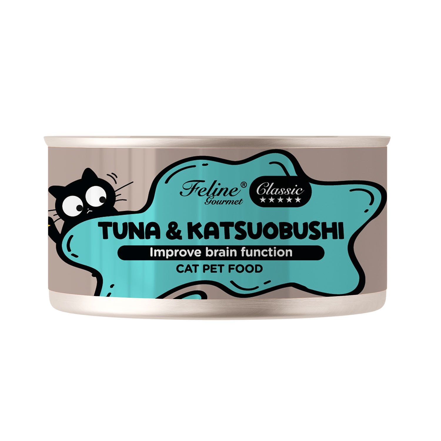 Feline Gourmet Classic Tuna & Katsuobushi Canned Cat Food