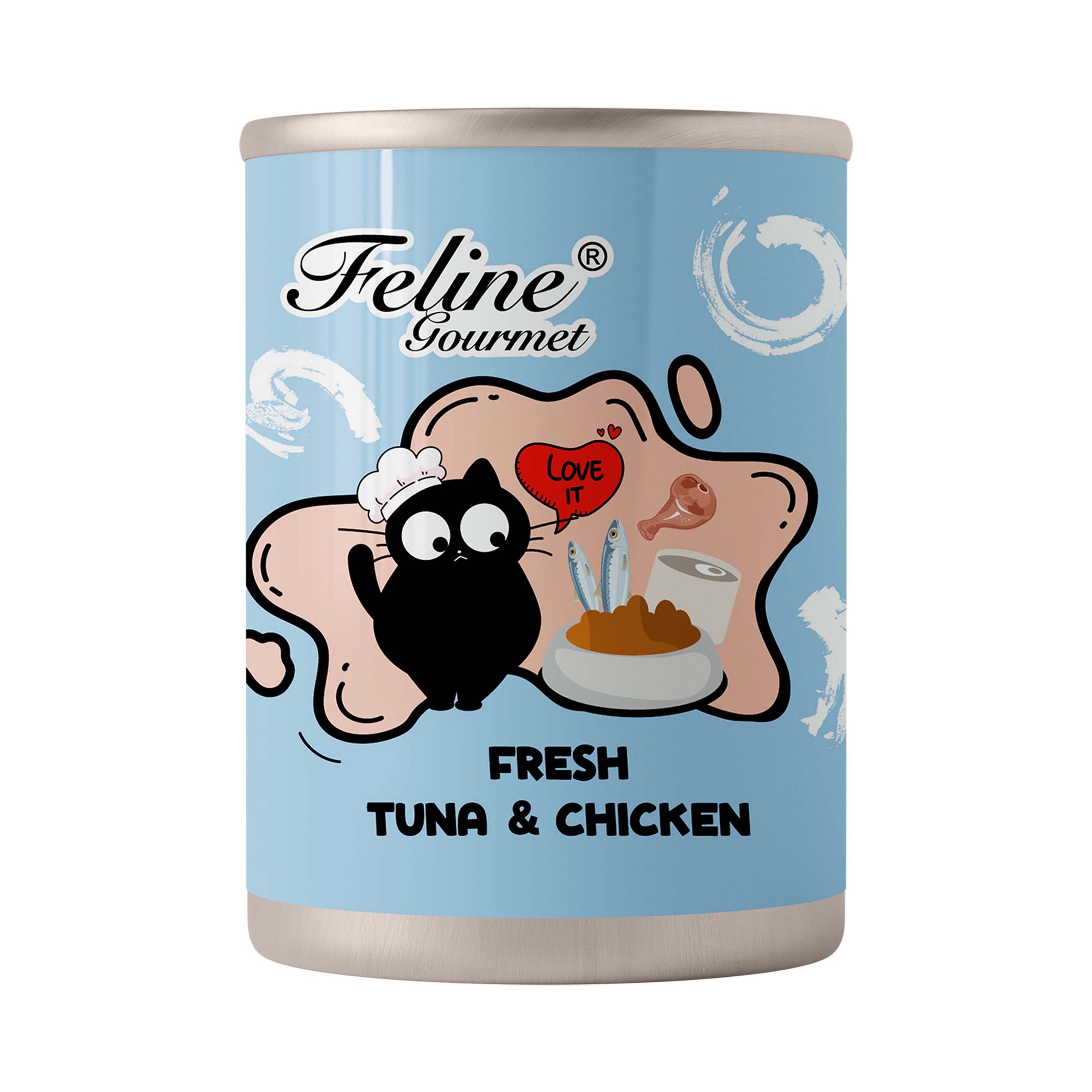 Feline Gourmet Fresh Tuna & Chicken Canned Cat Food