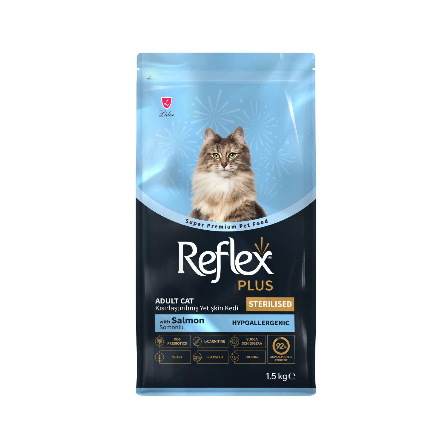Reflex Plus Sterilised Cat Food with Salmon