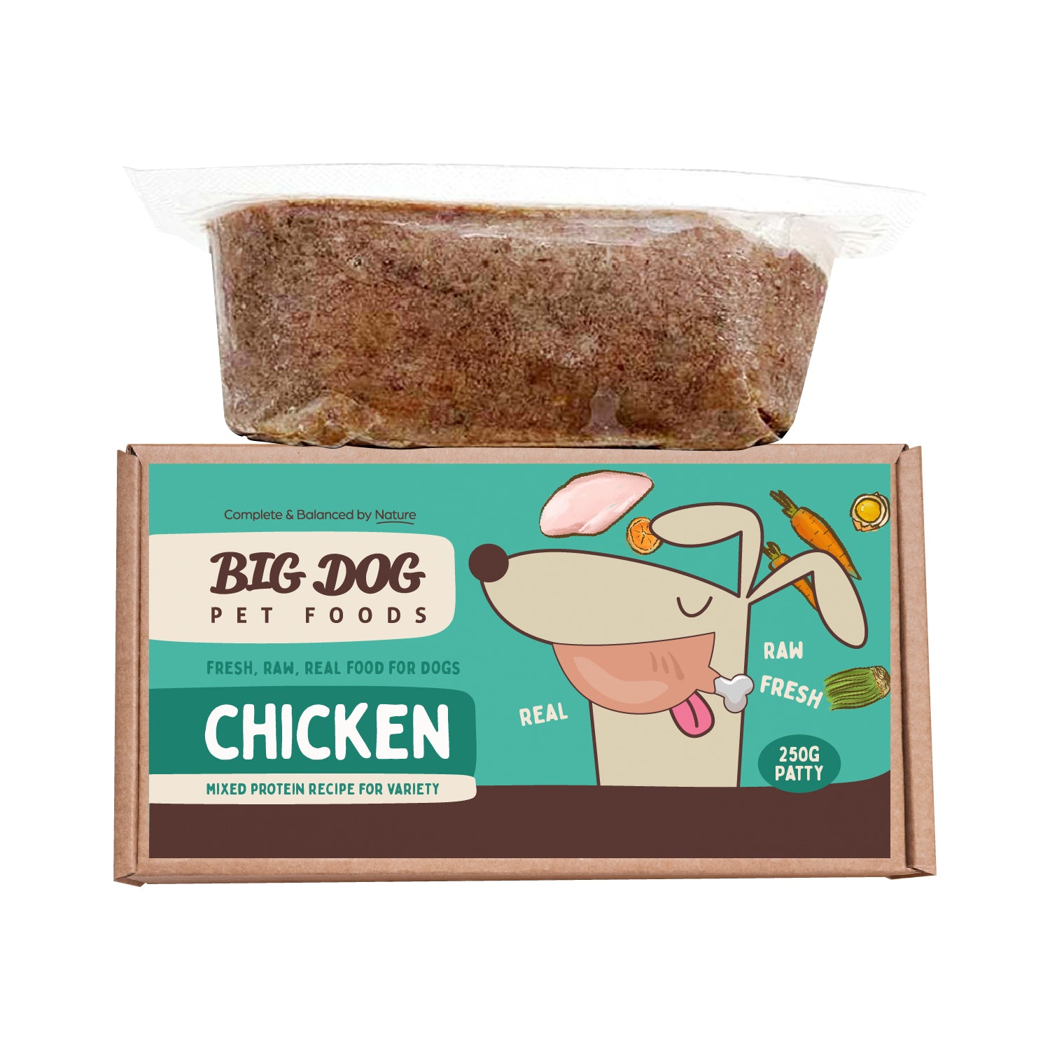 Big Dog Chicken Barf Frozen Raw Dog Food