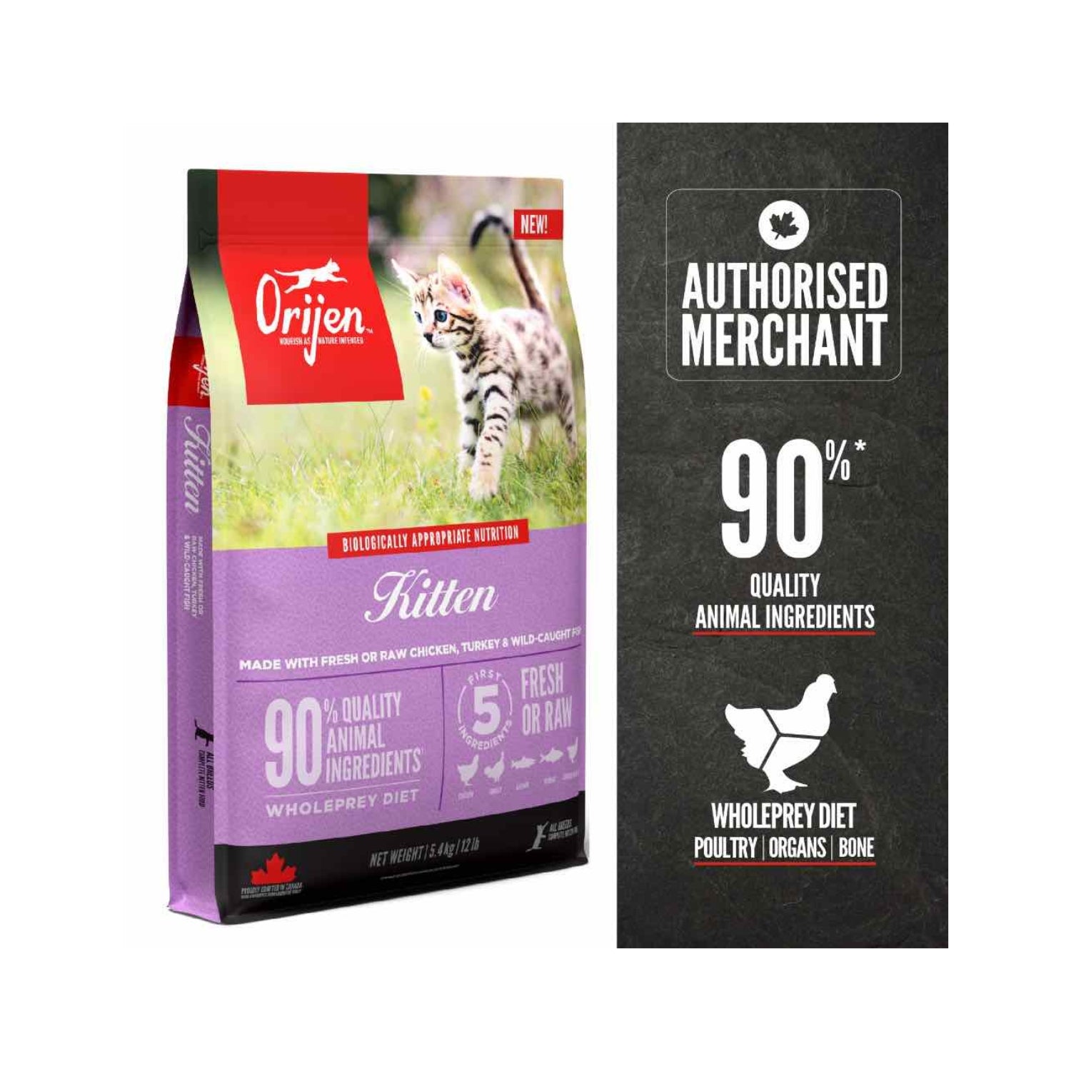 Orijen Kitten Dry Cat Food