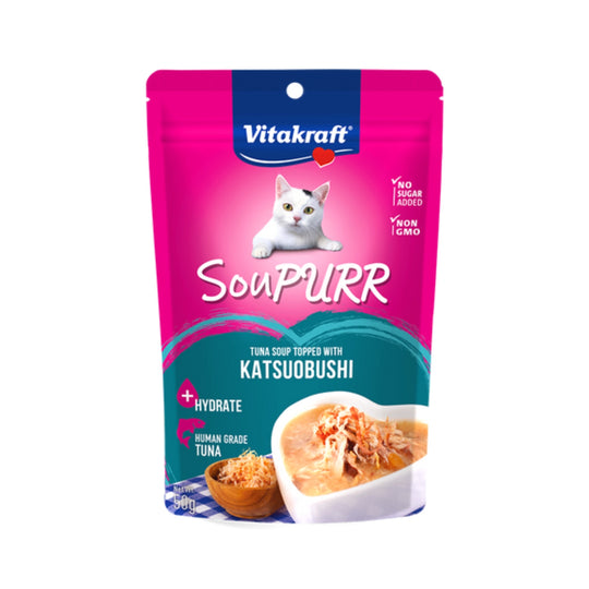 Vitakraft Cat Soupurr Tuna Soup With Katsuobushi Pouch Cat Food