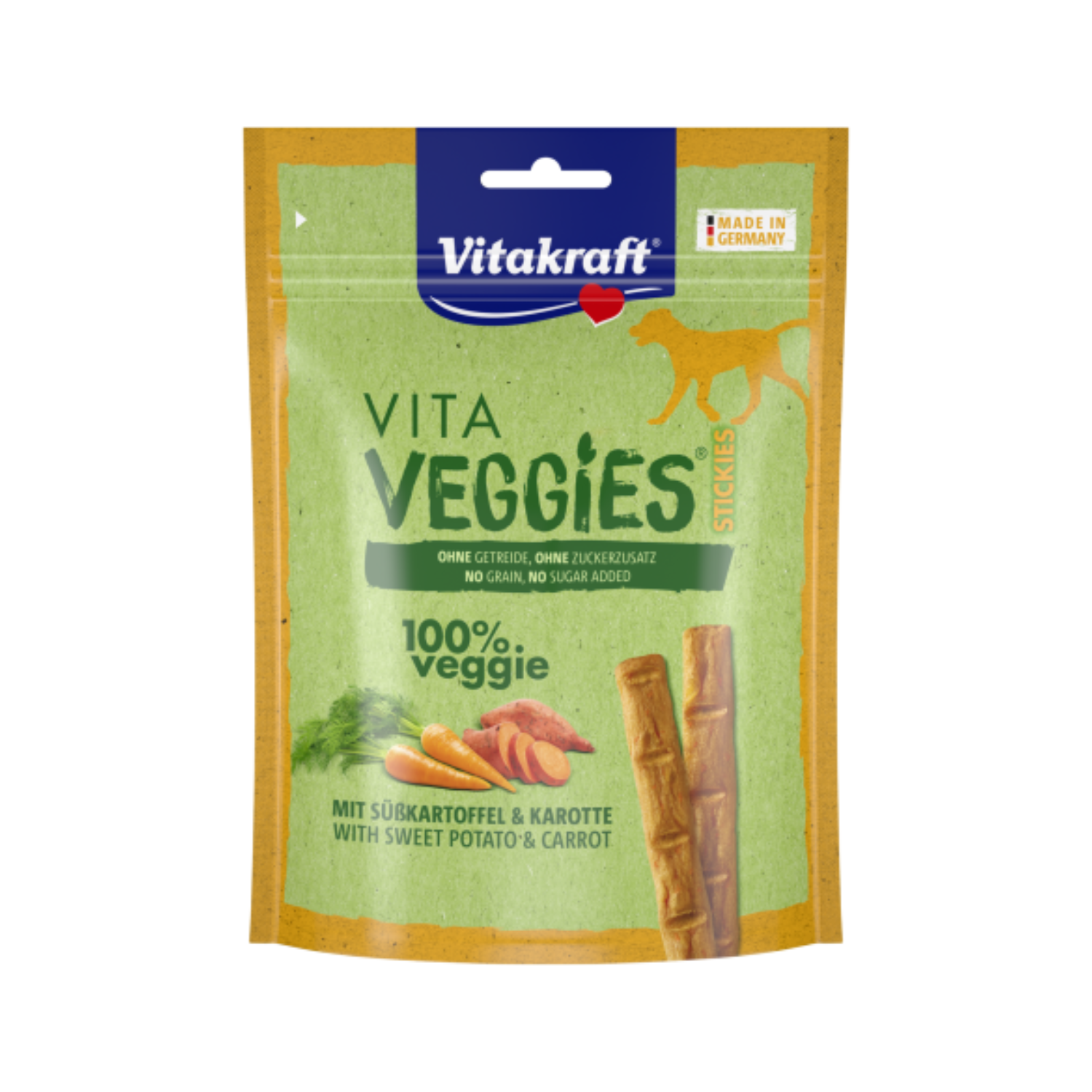 Vitakraft Vita Veggies Stickies Sweet Potato & Carrot Dog Treats