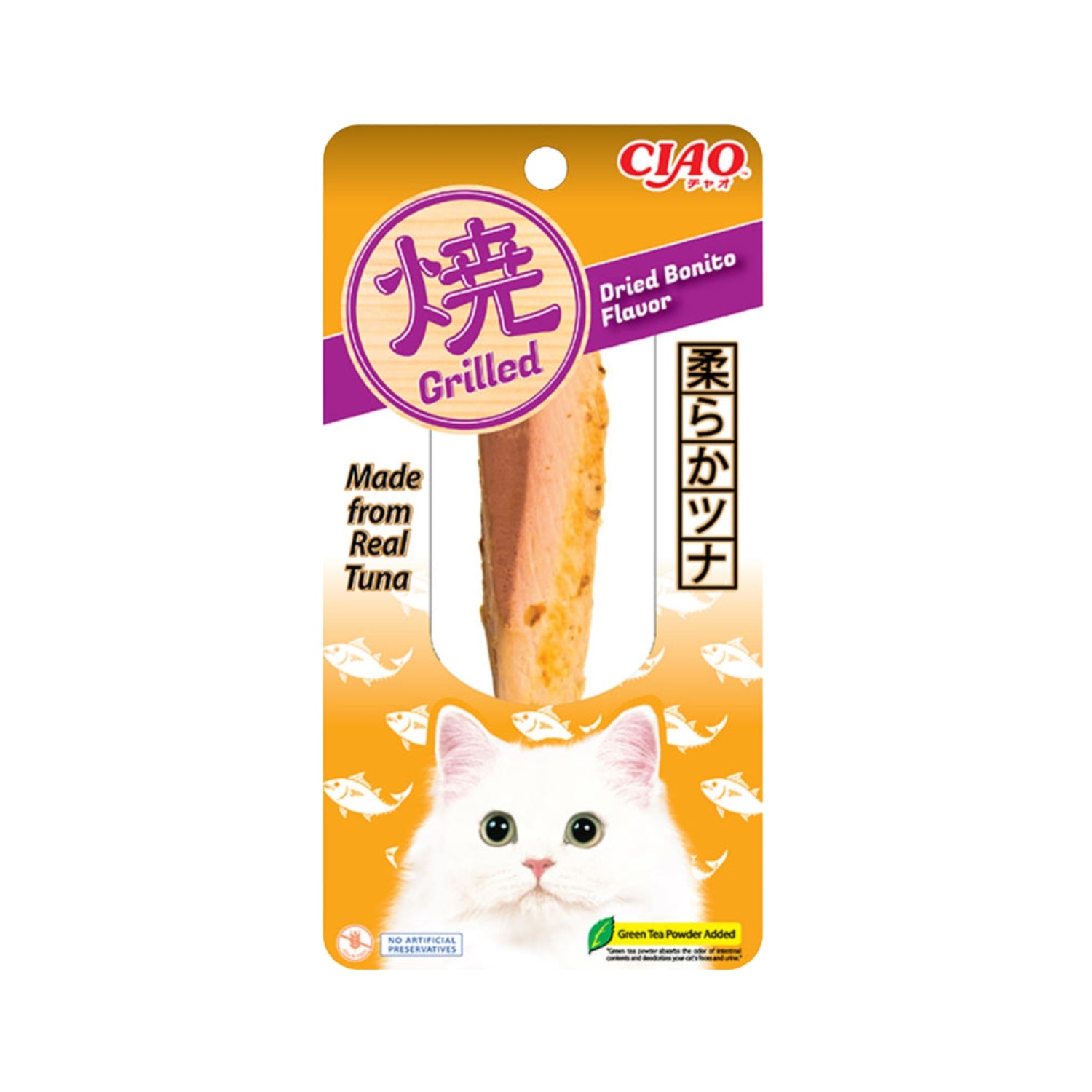 Ciao Grilled Tuna Dried Bonito Fillet Cat Treat