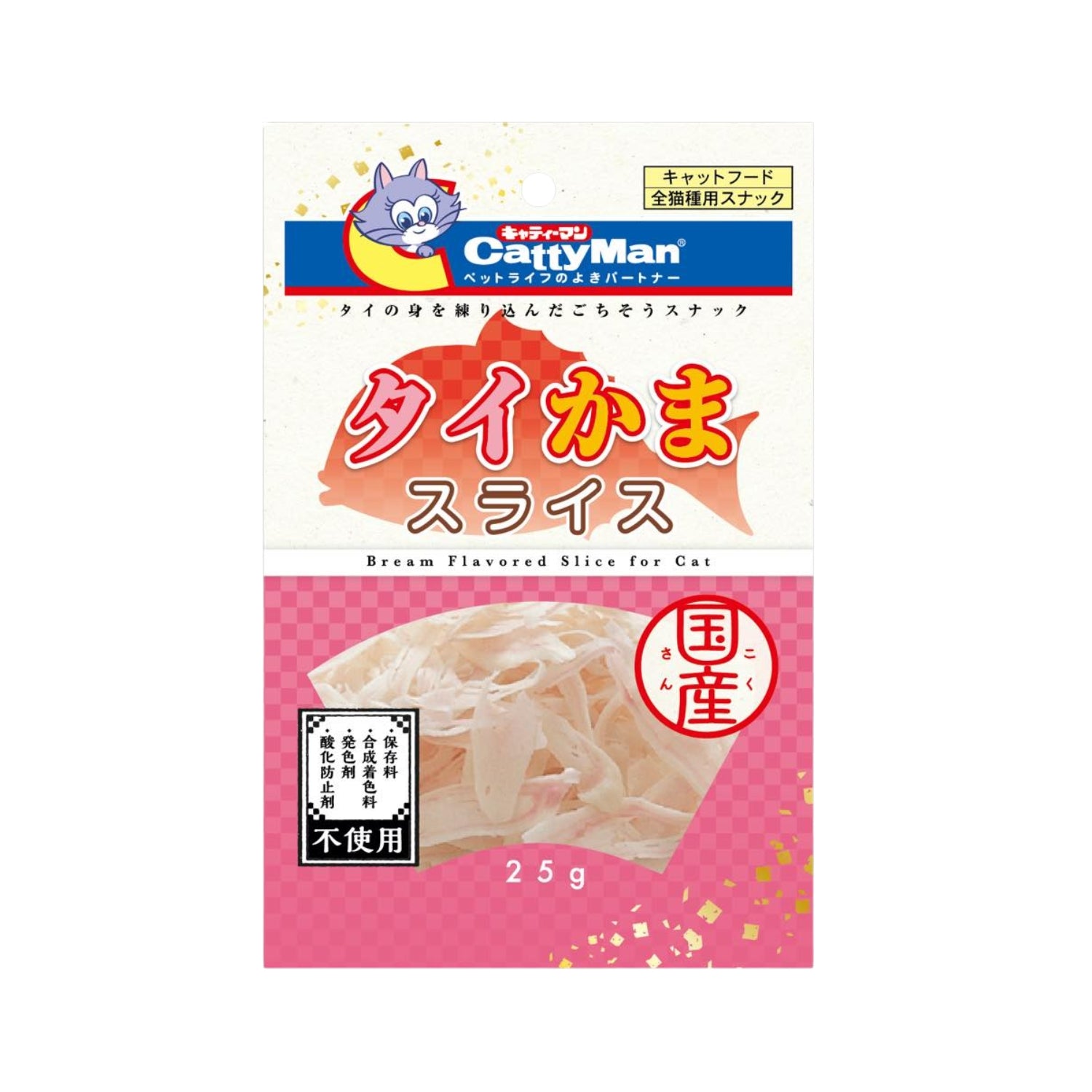 Cattyman Bream Slice Cat Treats