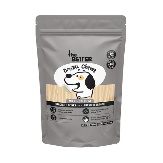 The Better Dental Chews Milk + Calcium