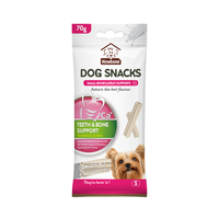 HOWBONE Dog Snacks How Chewy Small Milk flavor Teeth & Bone support bars