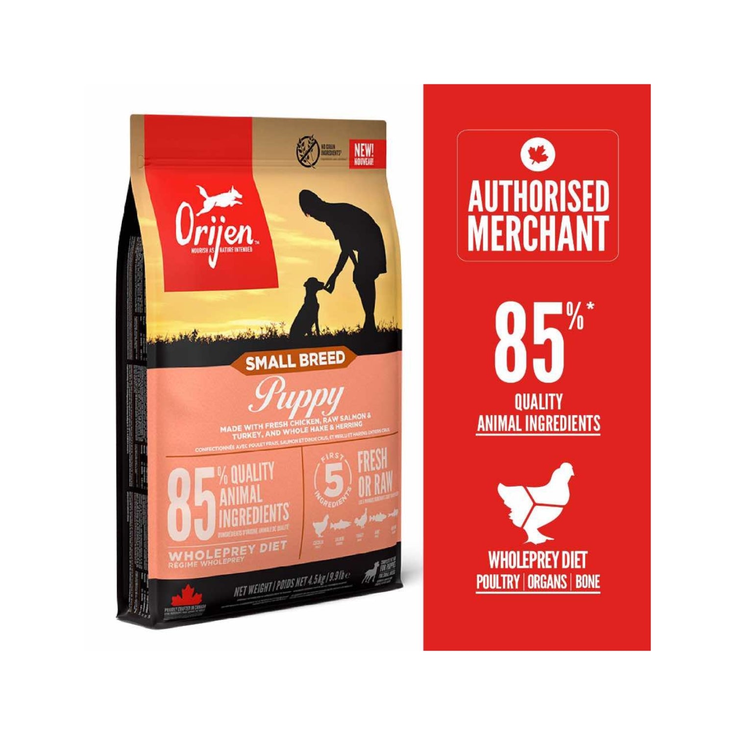 Orijen Puppy Small Breed Dry Dog Food