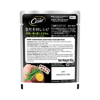 Cesar crafted Chicken, Sweet Potato & Green Bean Pouch Dog Food