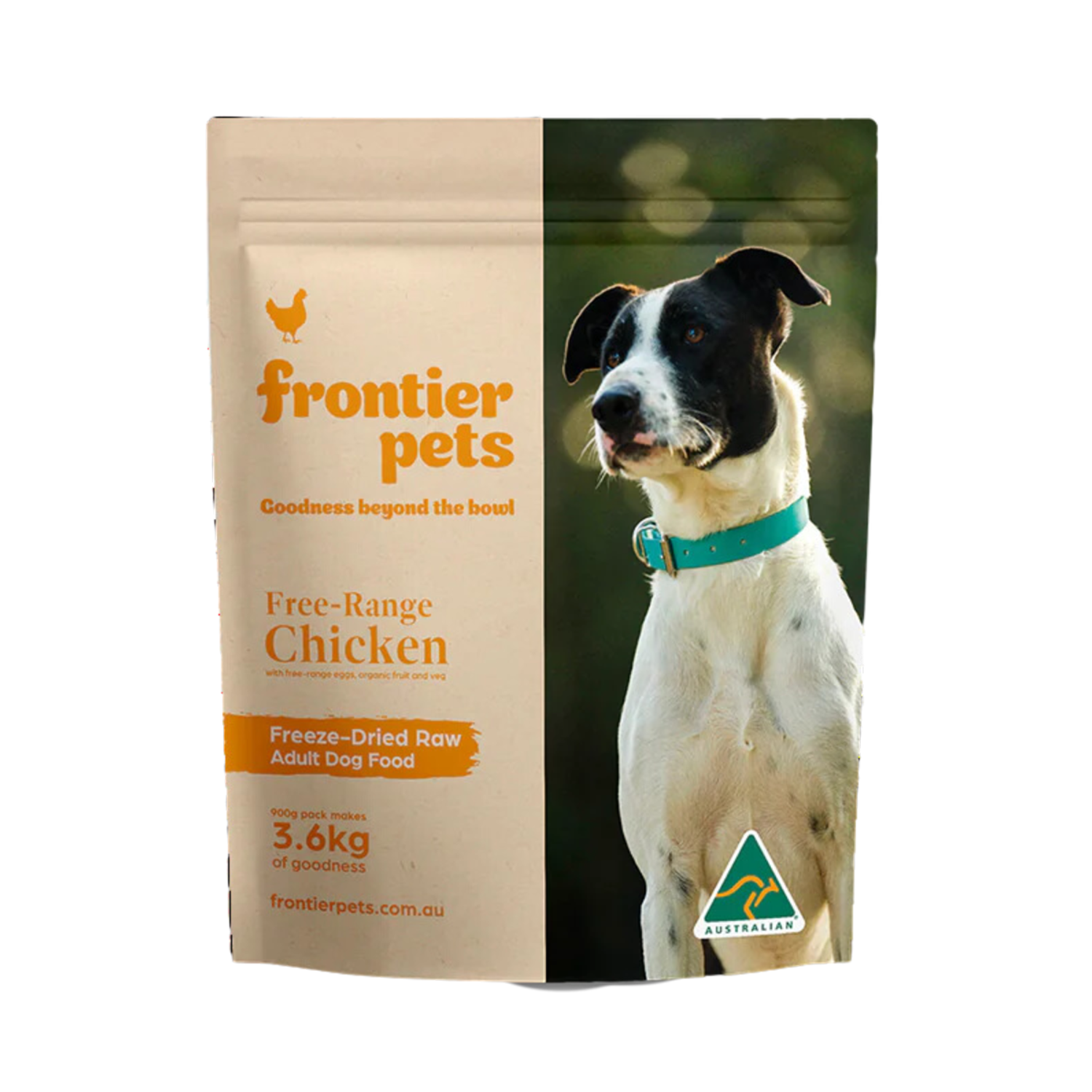 Free range deals chicken dog food