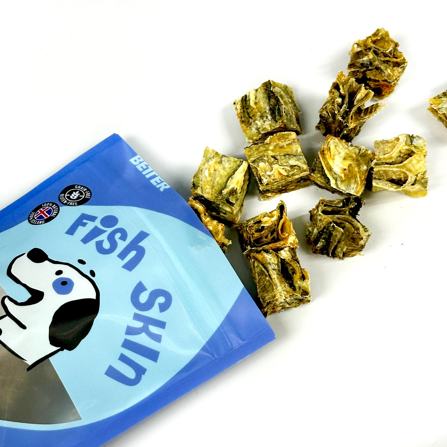 Jr Cod Skin Cubes The Better Cod Skin Cubes – Pets' Station