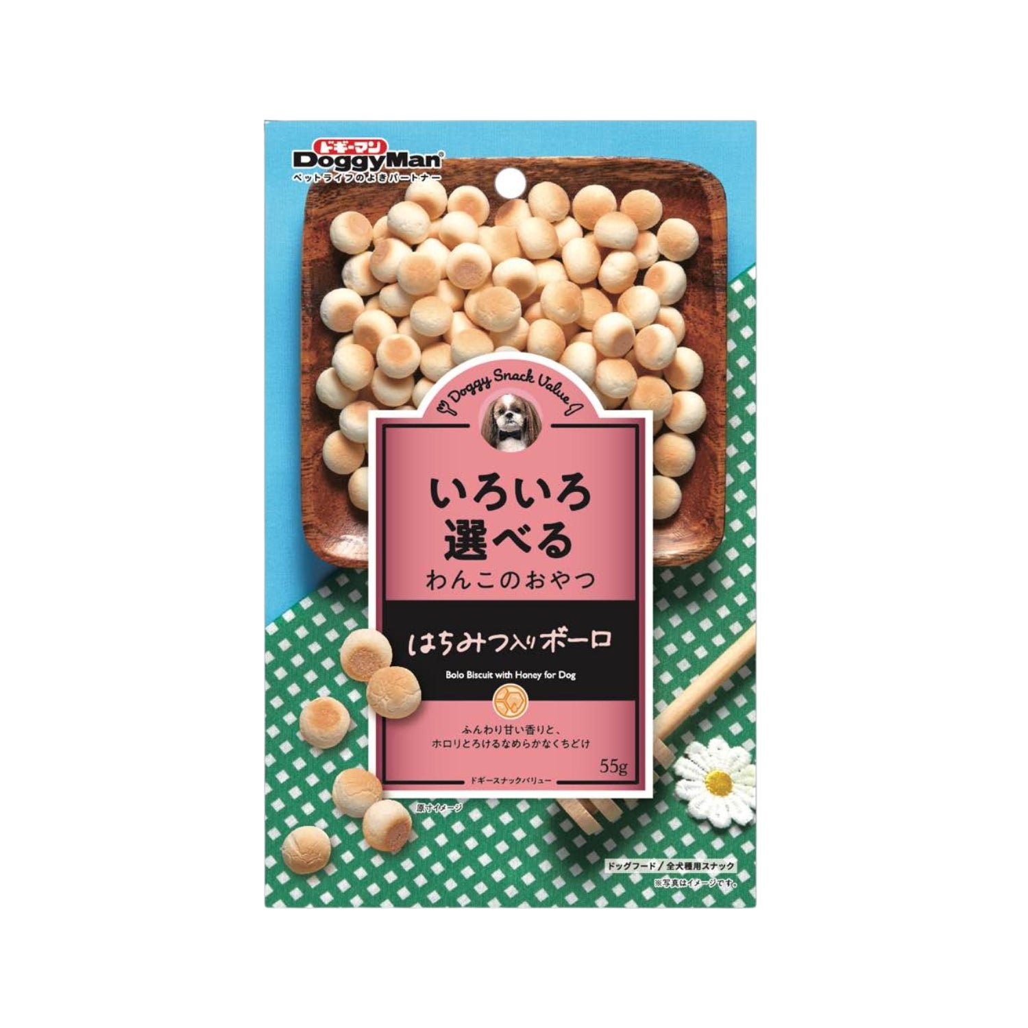 DoggyMan Doggy Snack Honey Bolo Dog Treats