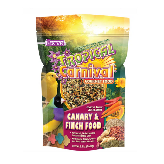 Brown's Tropical Carnival Canary & Finch Food