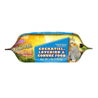Brown's Tropical Carnival Gourmet Cockatiel Lovebird & Conure Food