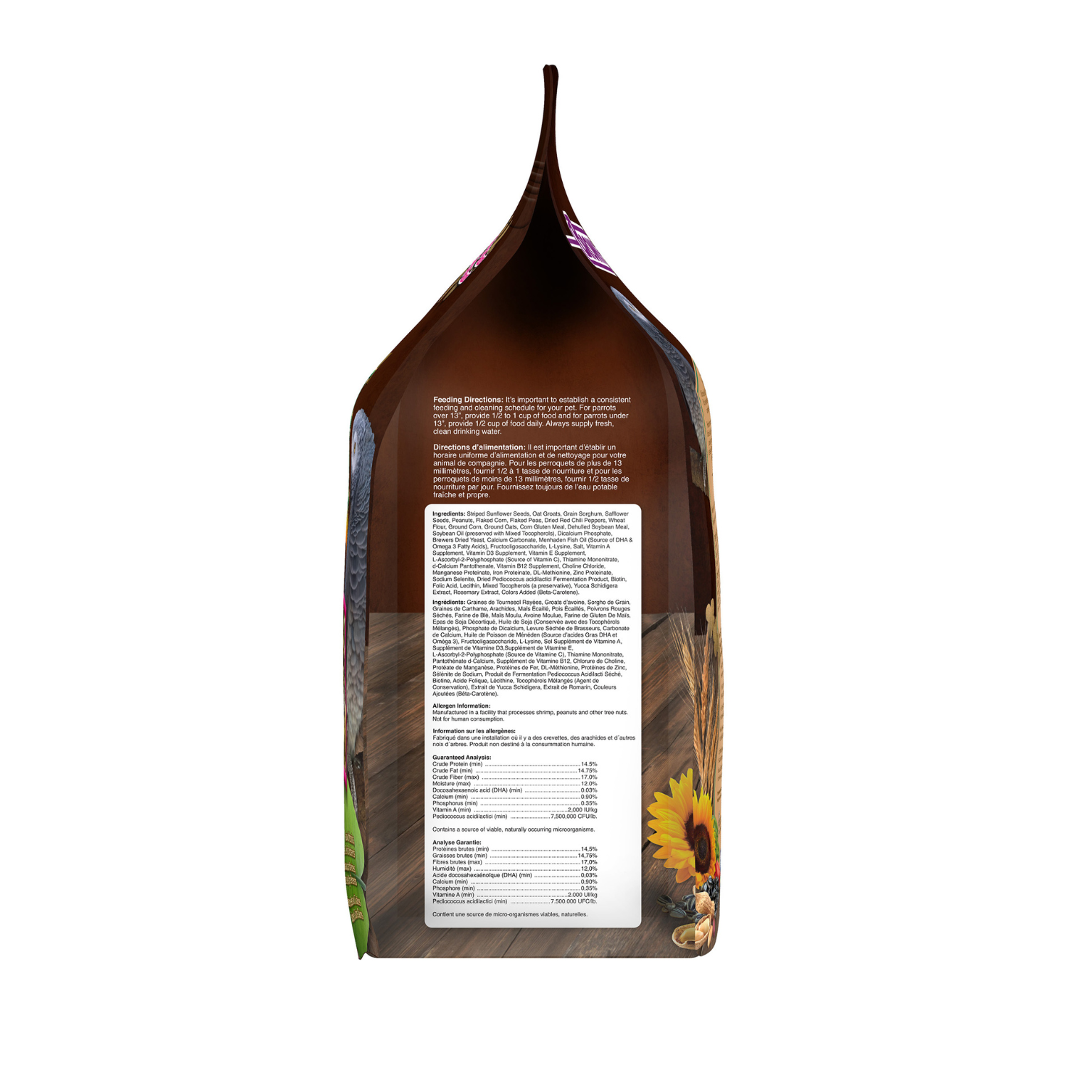 Brown's Encore Classic Natural Parrot Food