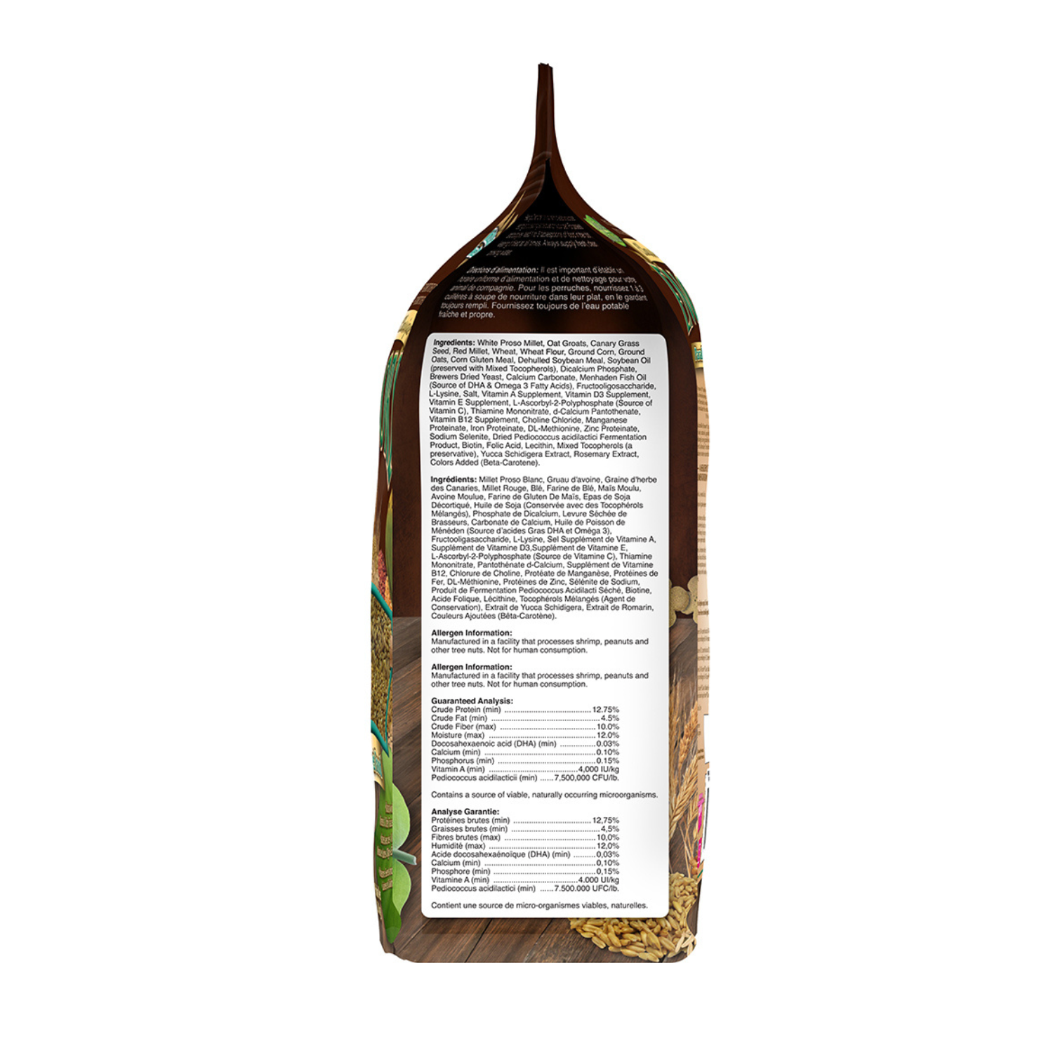 Brown's Encore Classic Natural Parakeet Food