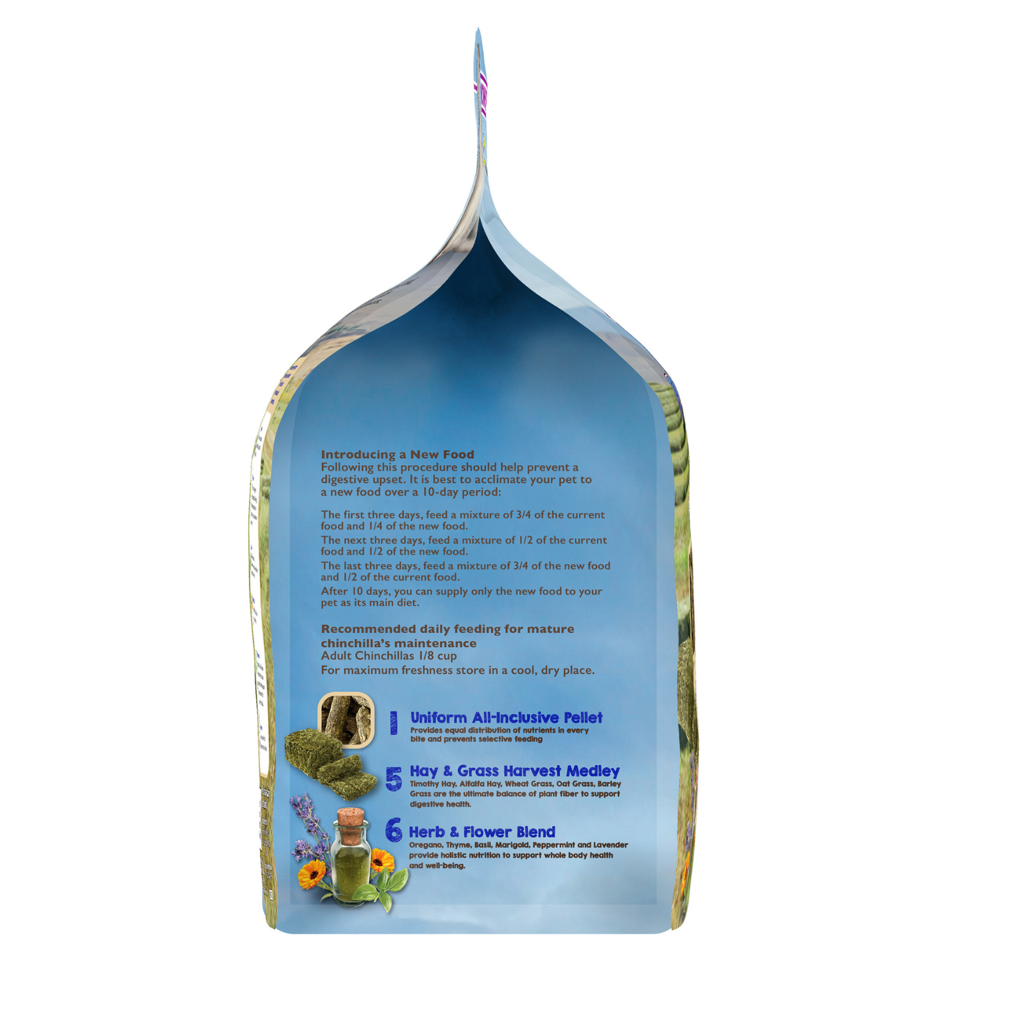 Tropical Carnival® Natural Behaviors Foraging Pellets Adult Chinchilla Daily Diet