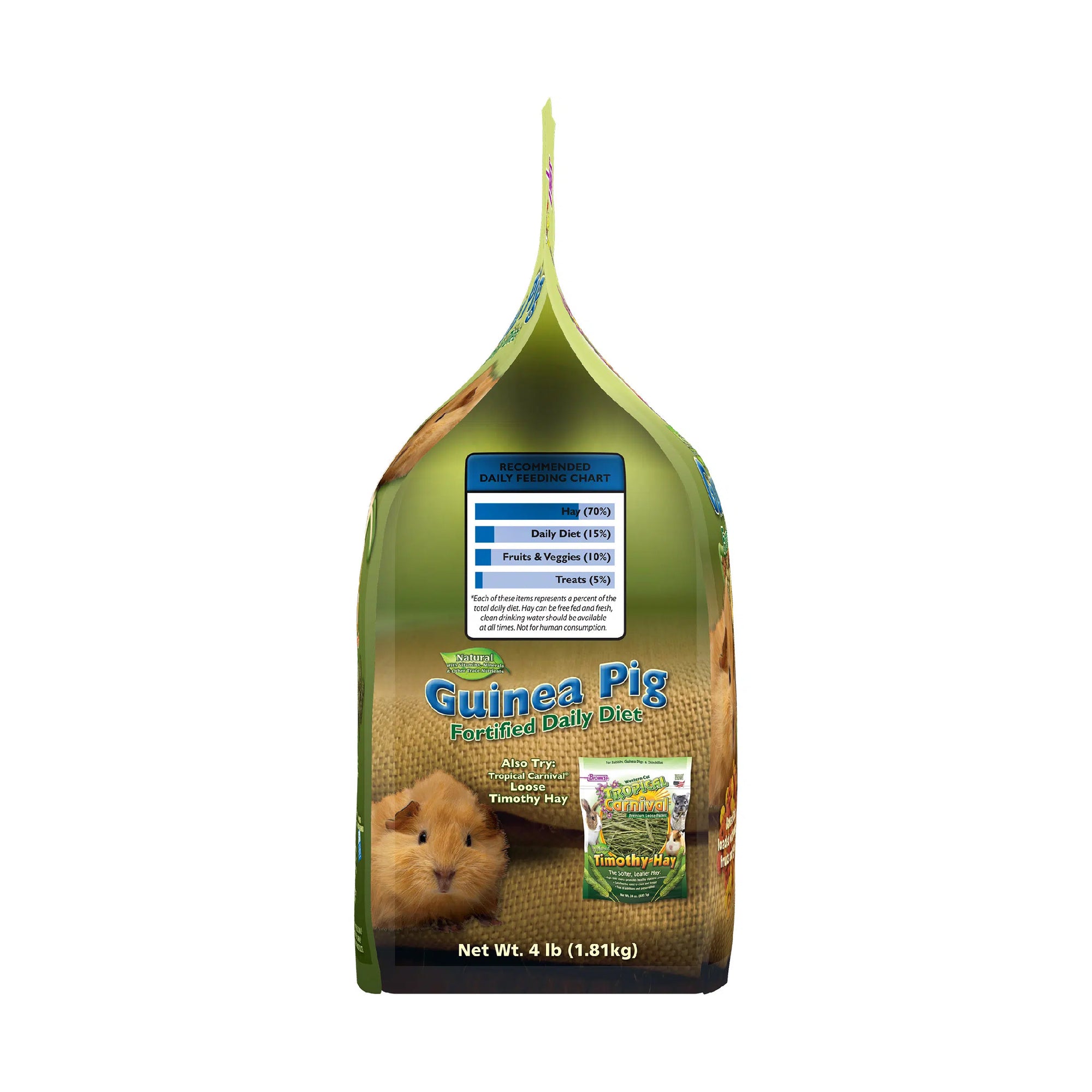 Tropical Carnival® Natural Guinea Pig Fortified Daily Diet