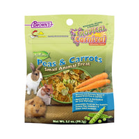 Tropical Carnival® Natural Peas & Carrots Small Animal Treat