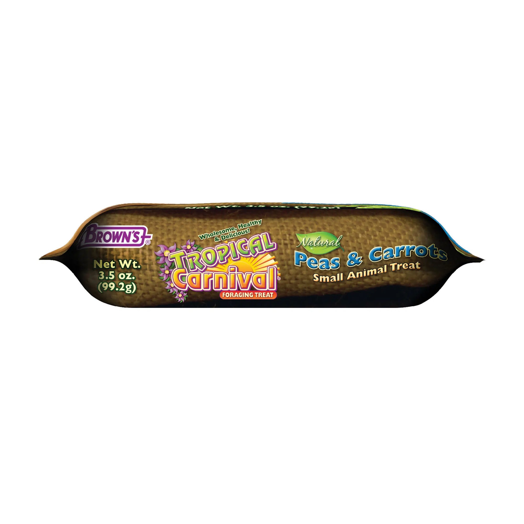 Tropical Carnival® Natural Peas & Carrots Small Animal Treat