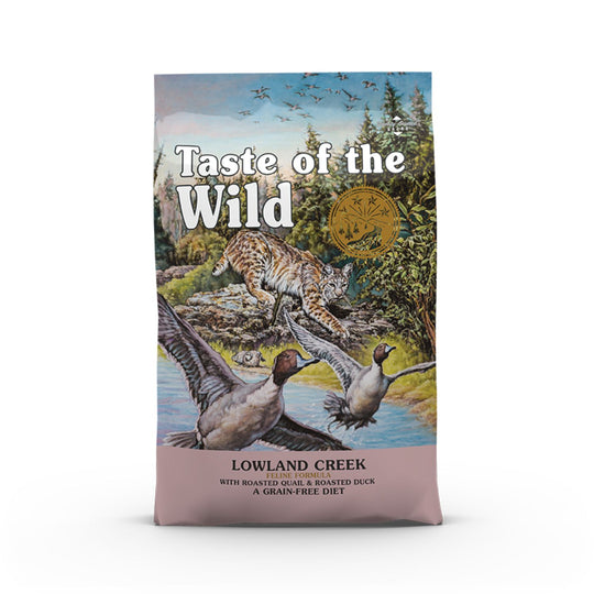 Taste Of The Wild Lowland Creek Roasted Quail & Roasted Duck Cat Dry Food
