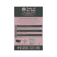 Taste Of The Wild Lowland Creek Roasted Quail & Roasted Duck Cat Dry Food