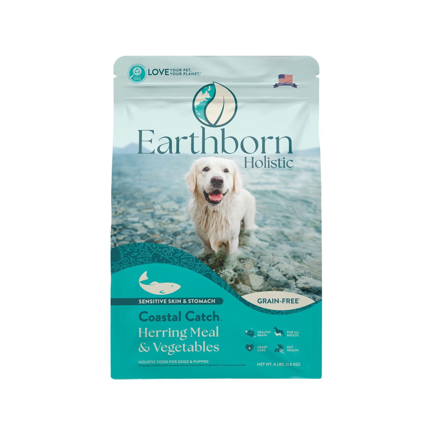 Earthborn Holistic Coastal Catch Herring & Vegetable Dry Dog Food