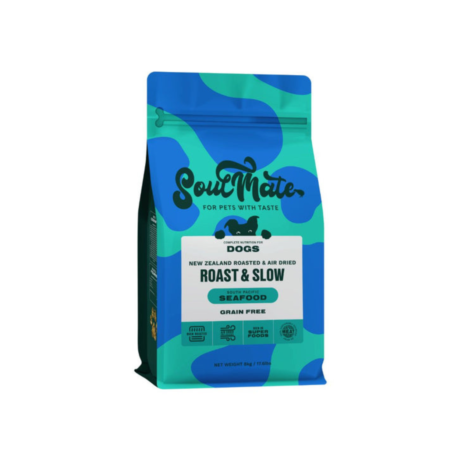 SoulMate Roast & Slow South Pacific Seafood Baked and Air Dried Dog Food