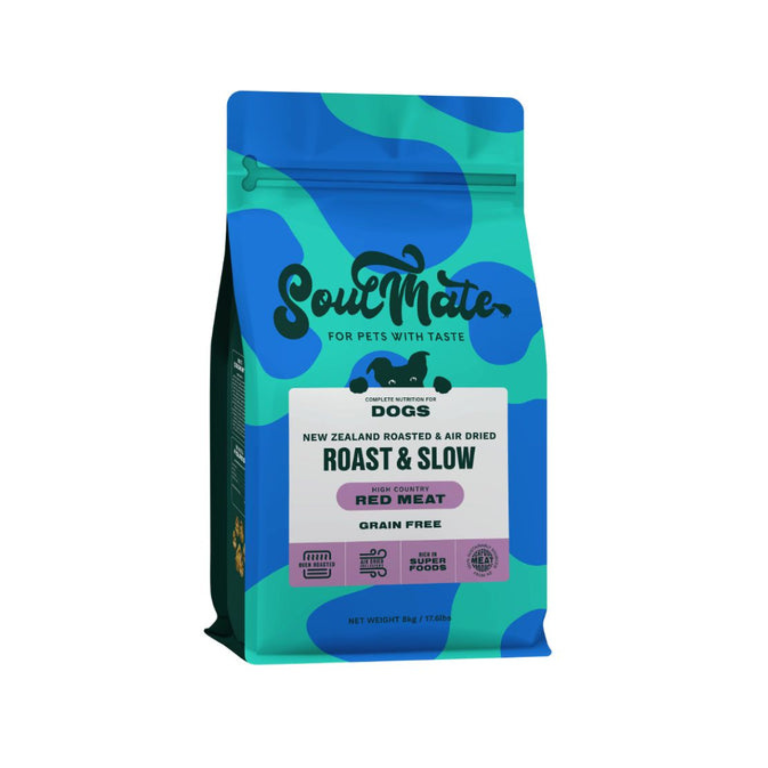 SoulMate Roast & Slow High Country Red Meat Baked and Air Dried Dog Food