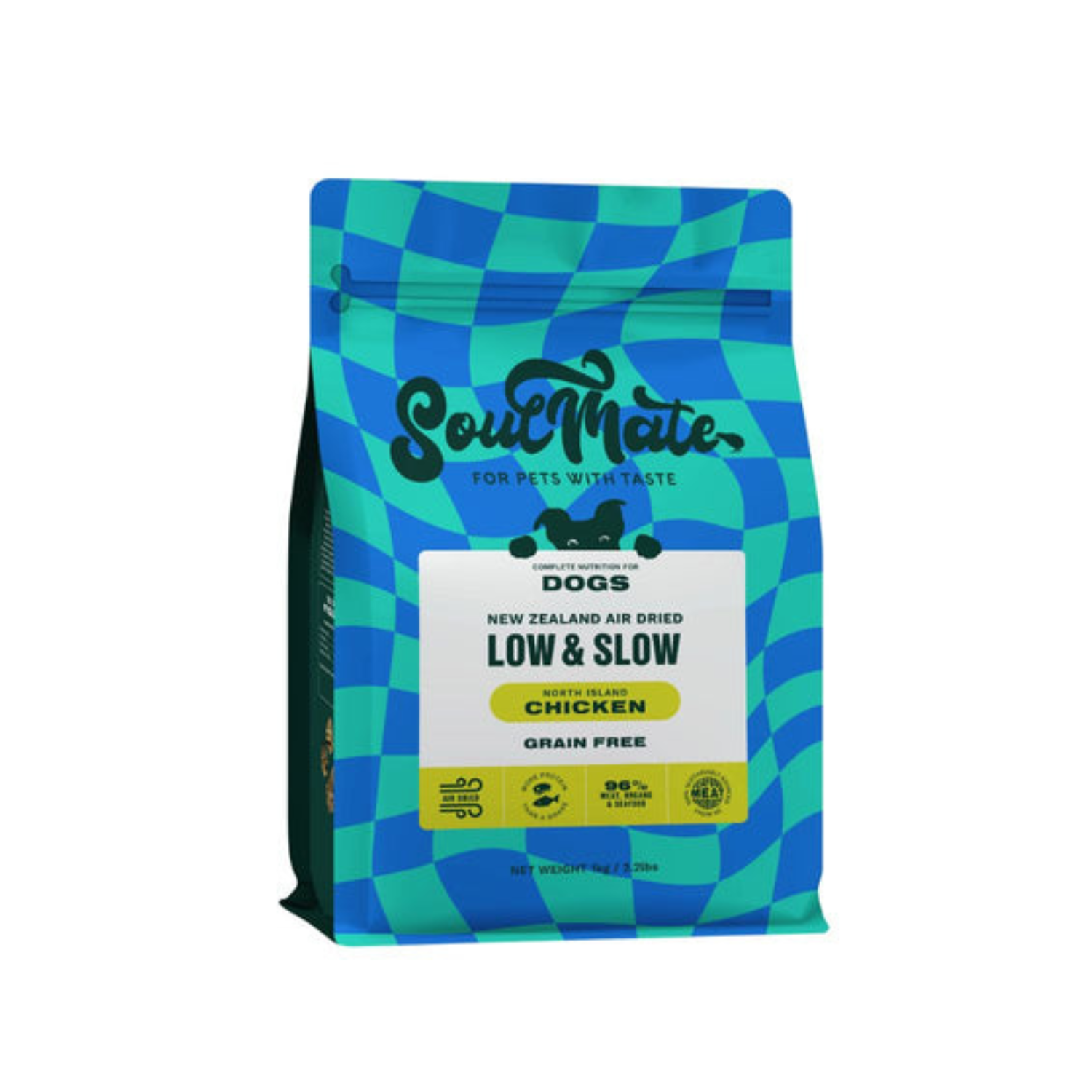 SoulMate Low & Slow North Island Chicken Air Dried Dog Food