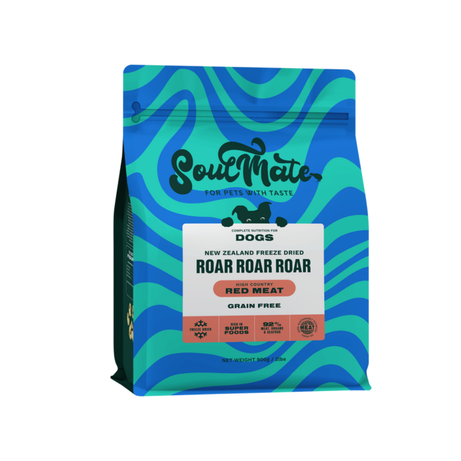 SoulMate Roar Roar Roar High Country Red Meat Freeze Dried Dog Food