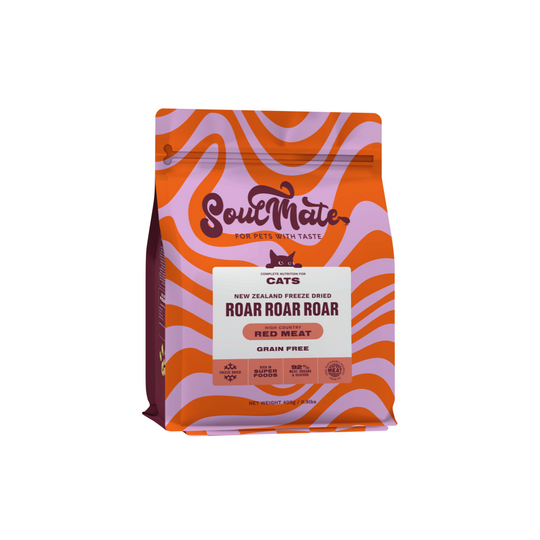 SoulMate Roar Roar Roar High Country Red Meat Freeze Dried Cat Food