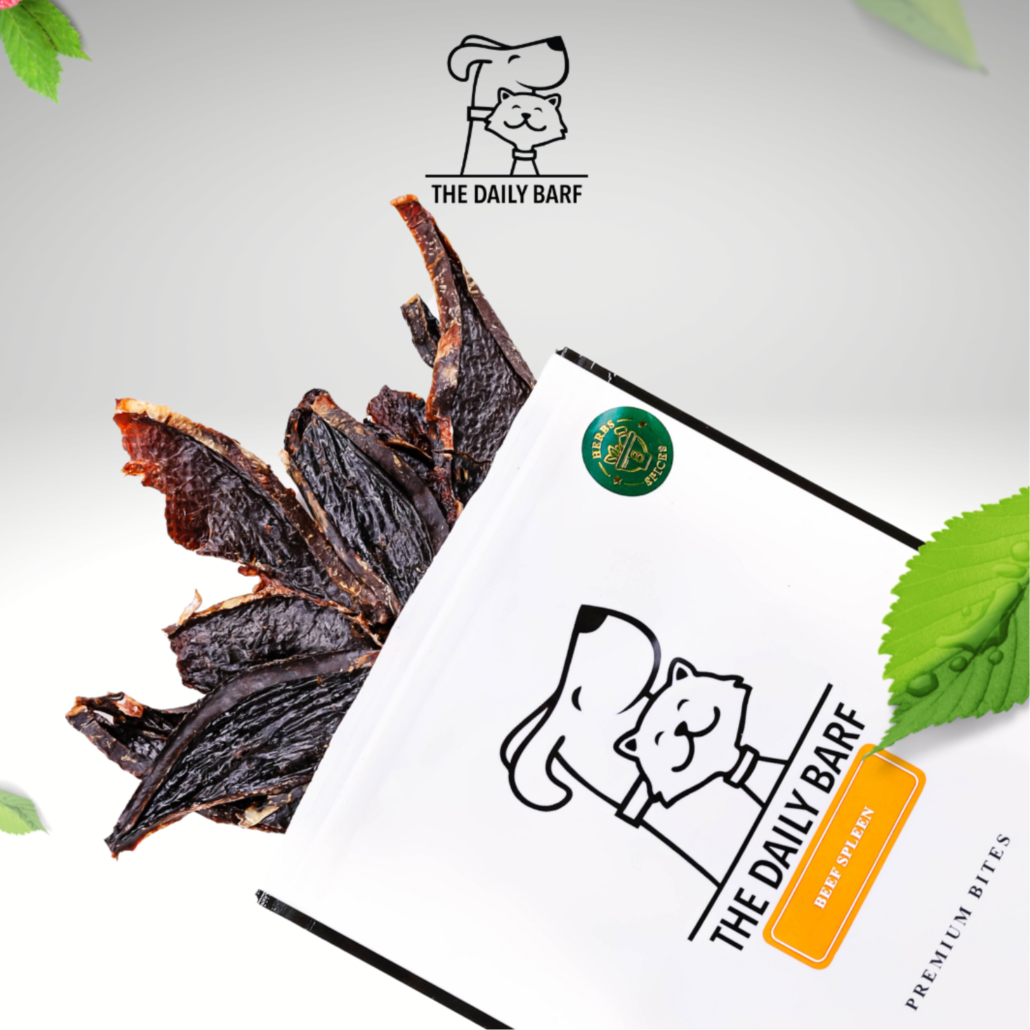 Daily Barf Beef Spleen Dehydrated Treat