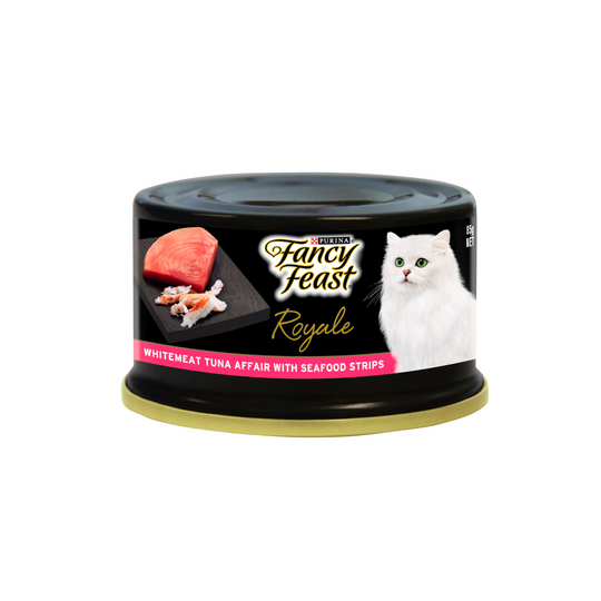 Fancy Feast Royale Whitemeal Tuna Affair Canned Cat Food
