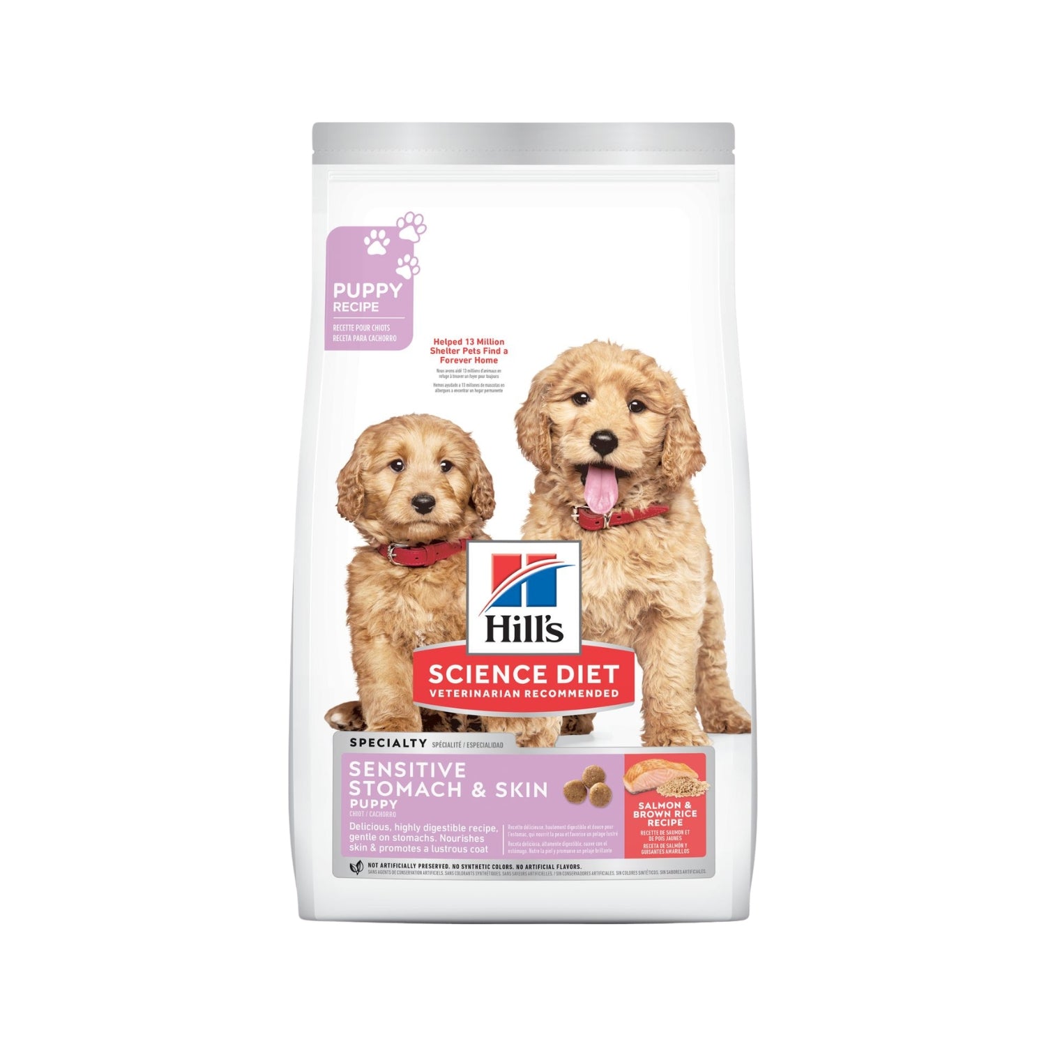 Science Diet Puppy Sensitive Stomach & Skin Salmon & Brown Rice Recipe Dry Dog Food