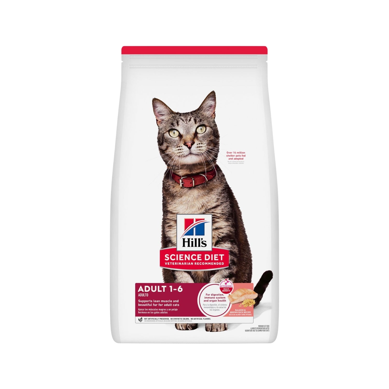 Science Diet Adult Salmon & Brown Rice Recipe Dry Cat Food