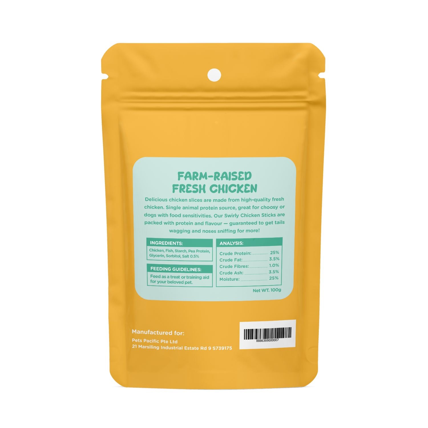 Unismart Bones Swirly Chicken Sticks