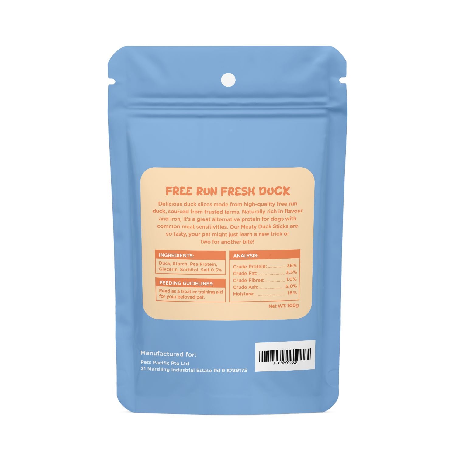 Unismart Bones Meaty Duck Sticks