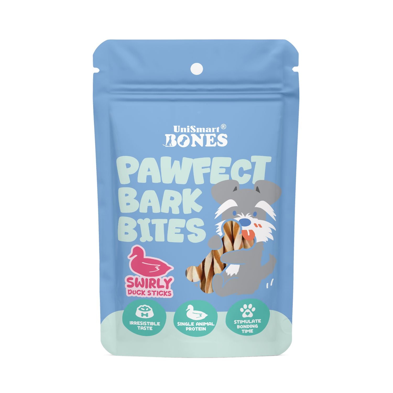 Unismart Bones Swirly Duck Sticks