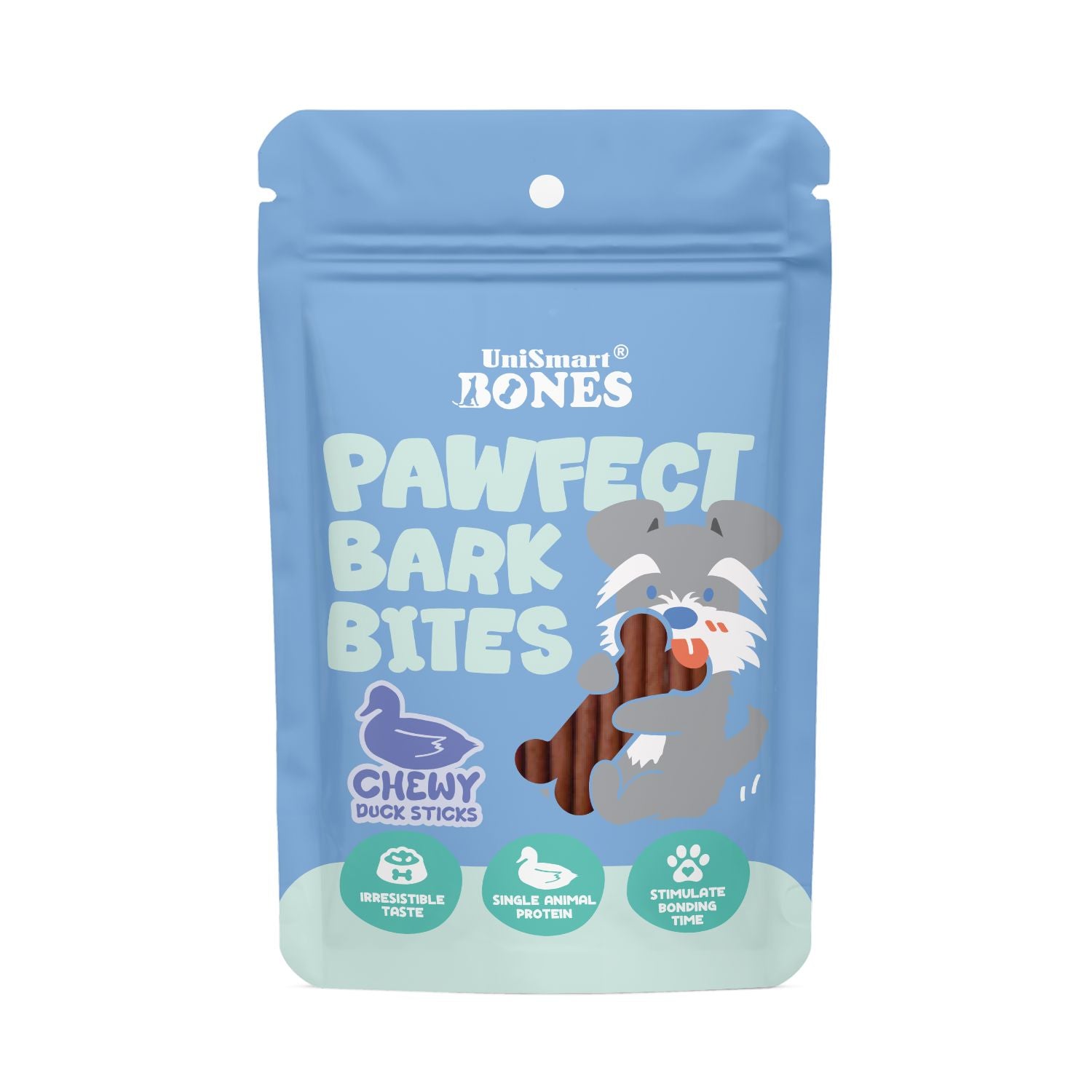 Unismart Bones Chewy Duck Sticks
