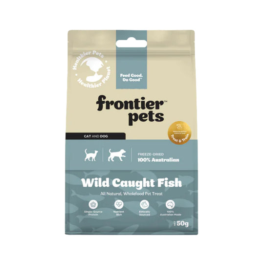 Frontier Freeze-Dried Wild-Caught Whole Bait Fish Treat
