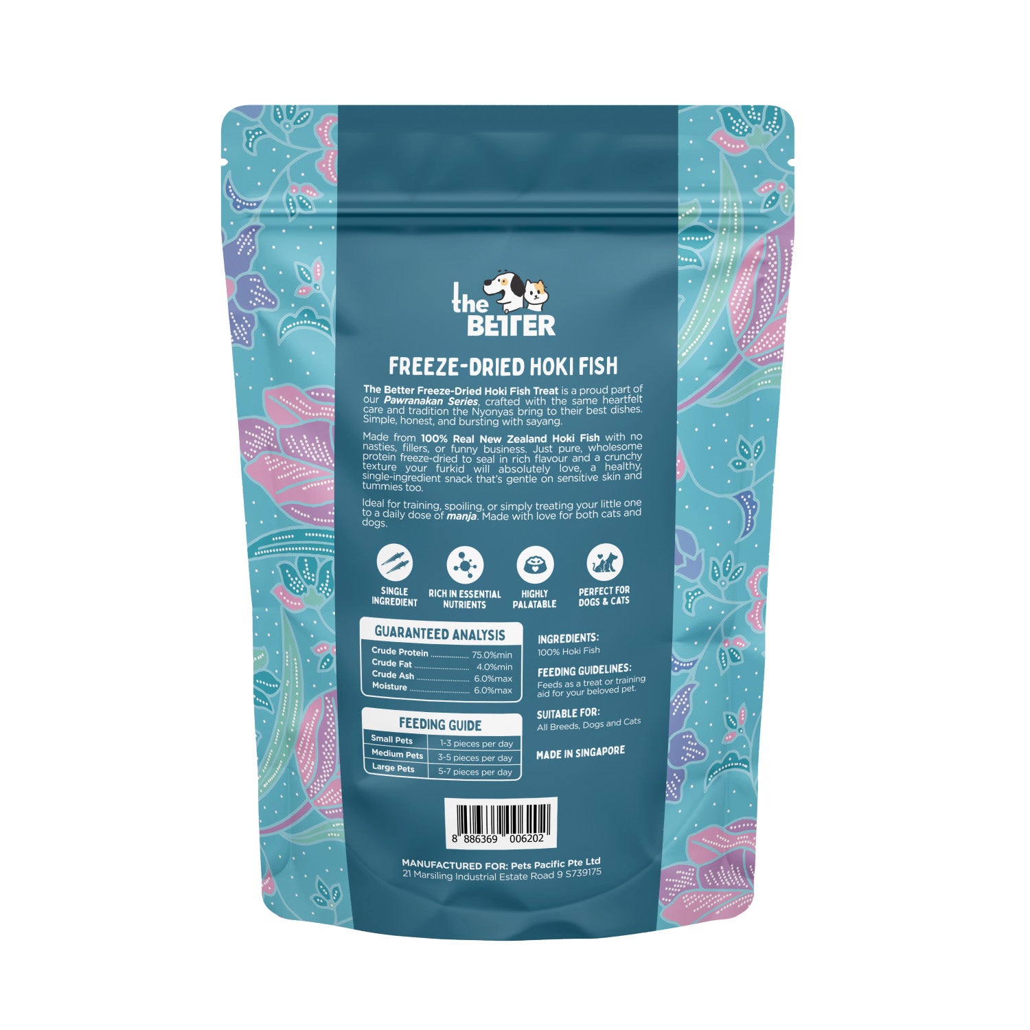 The Better Freeze-Dried Hoki Fish Treat