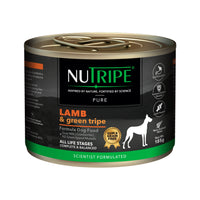 Nutripe Pure Lamb & Green Tripe Gum-Free Wet Dog Canned Food