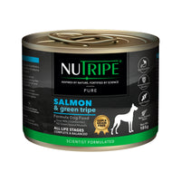 Nutripe Pure Salmon & Green Tripe Gum-Free Wet Dog Canned Food