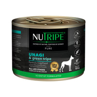 Nutripe Pure Unagi & Green Tripe Gum-Free Wet Dog Canned Food