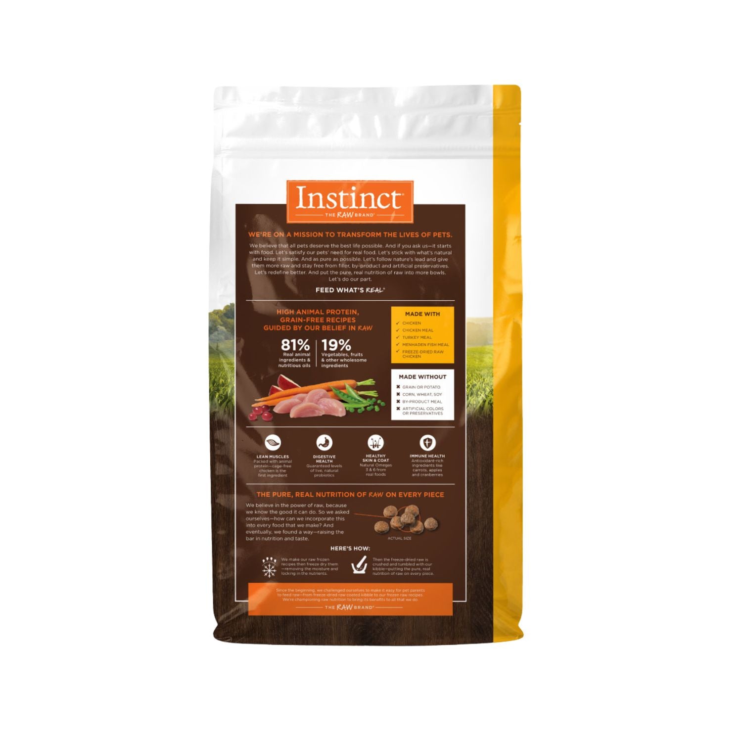 Instinct Original Grain-Free Recipe with Real Chicken Dry Cat Food
