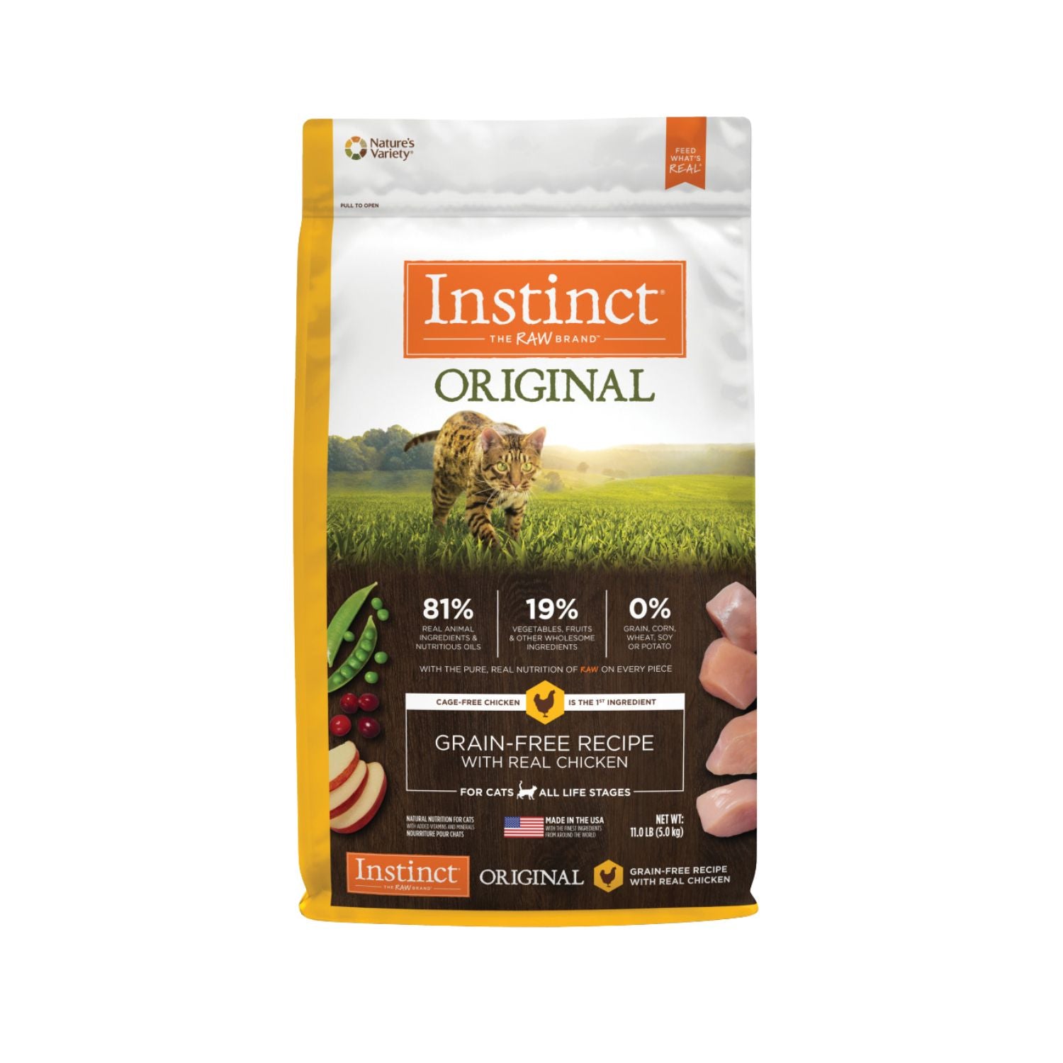 Instinct Original Grain-Free Recipe with Real Chicken Dry Cat Food