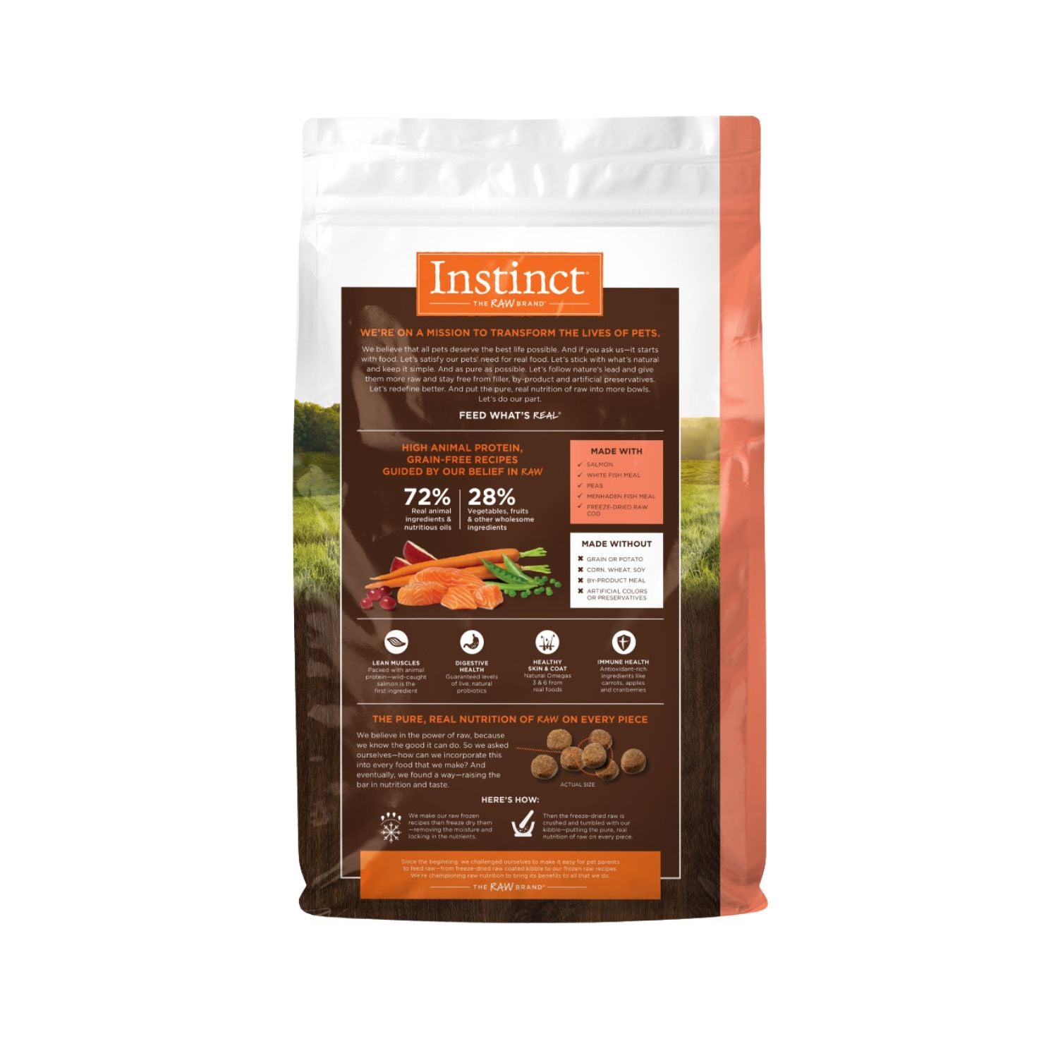Instinct Original Grain-Free Recipe with Real Salmon Dry Dog Food