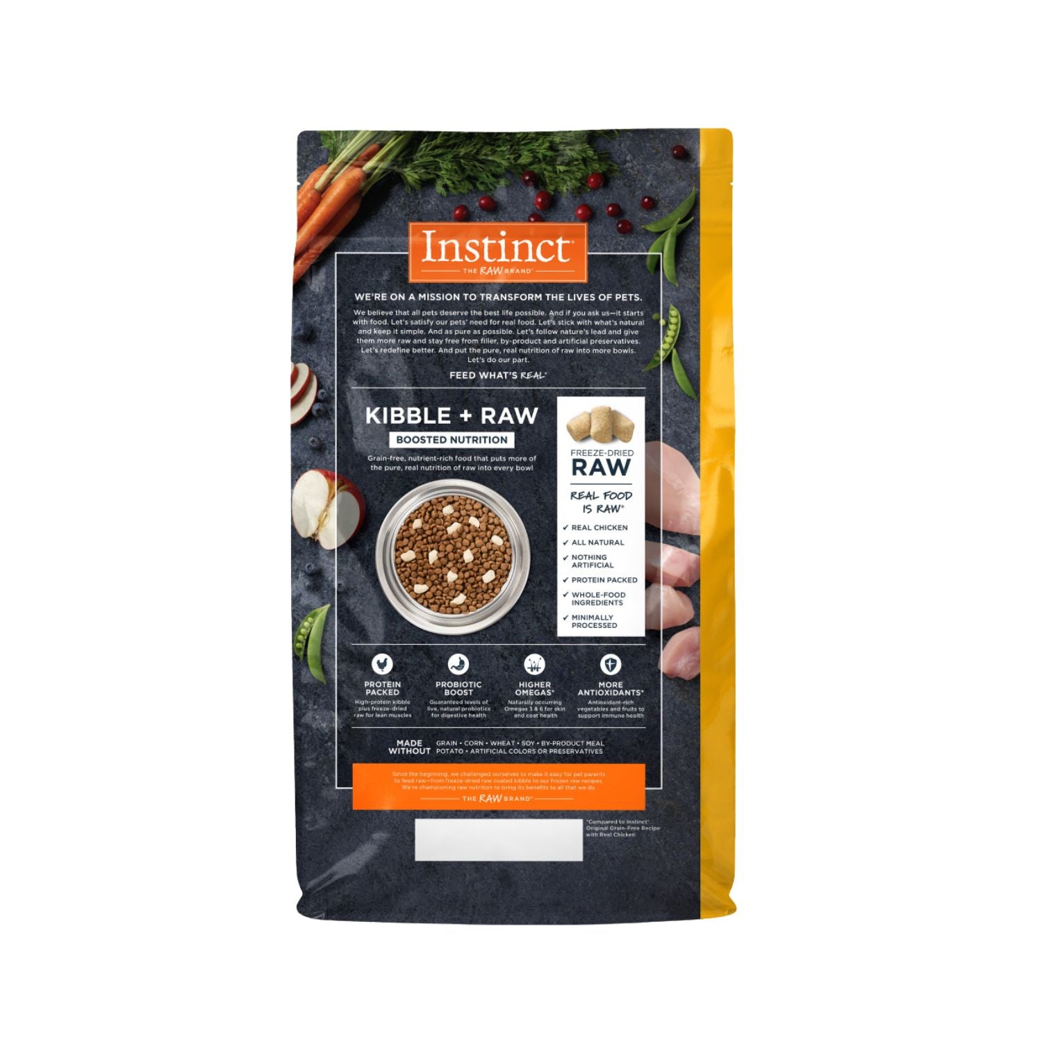 Instinct Raw Boost Grain-Free Recipe with Real Chicken Dry Cat Food